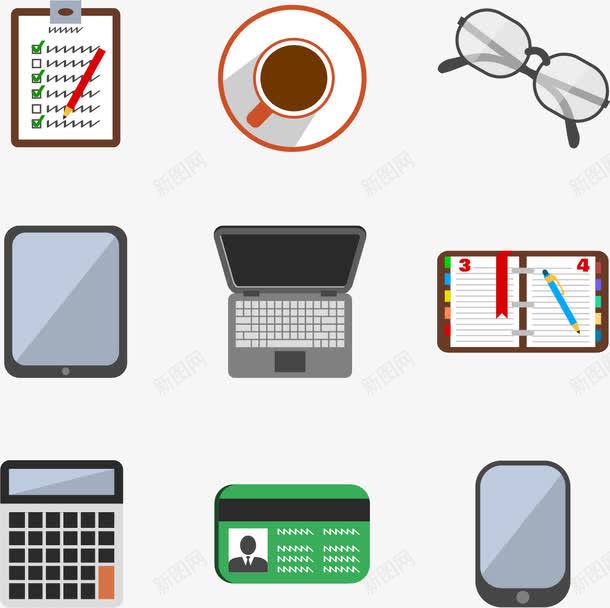 商务办公素材宝库 免抠矢量图与PNG免费资源指南